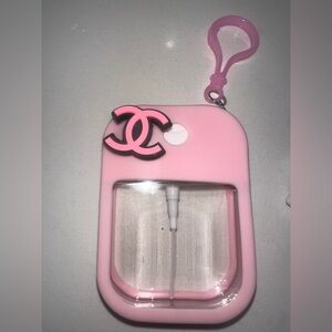 Chanel logo Atomizer Spray Bottle Keychain